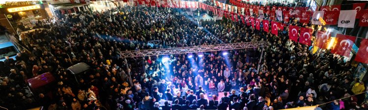 Turgutlu'da CHP Başkan Adaylarının Gövde Gösterisi