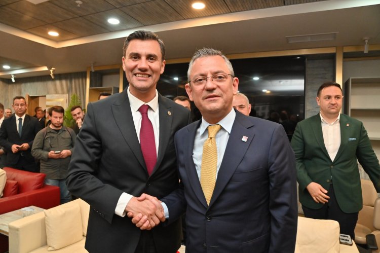 CHP Genel Başkanı Özgür Özel’den İlk Ziyaret Başkan Zeyrek’e