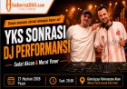 Salihli’de YKS Sonrası Gençlere DJ Performansı Etkinliği