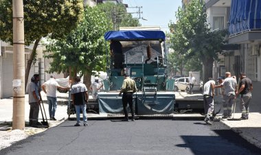 Salihli’de Asfalt Çalışmaları Aralıksız Devam Ediyor