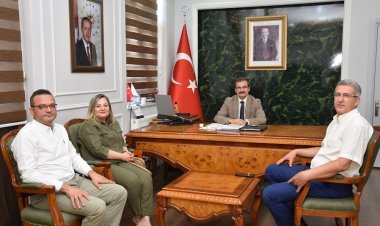 Salihli İİBF Dekanından Kaymakam Güldoğan’a Ziyaret