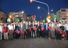 Salihli'de 15 Temmuz Demokrasi Yürüyüşüne Yoğun Katılım