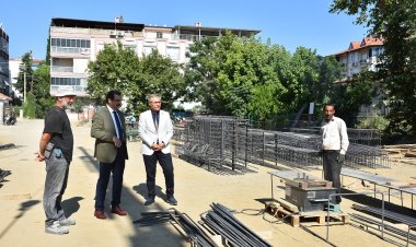 Kaymakam Ali Güldoğan, Salihli'de Yapımı Süren Okul İnşaatlarını Yerinde İnceledi