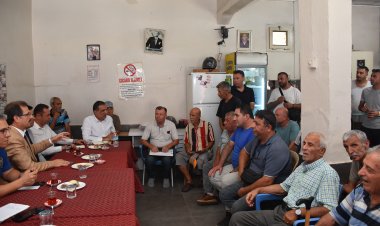 Kaymakam Ali Güldoğan Gaziler Mahallesi'nde Vatandaşlarla Buluştu