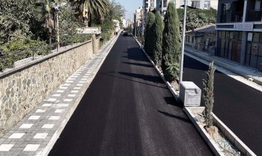 Salihli Park Caddesi’nde İkinci Kat Asfalt Tamamlandı