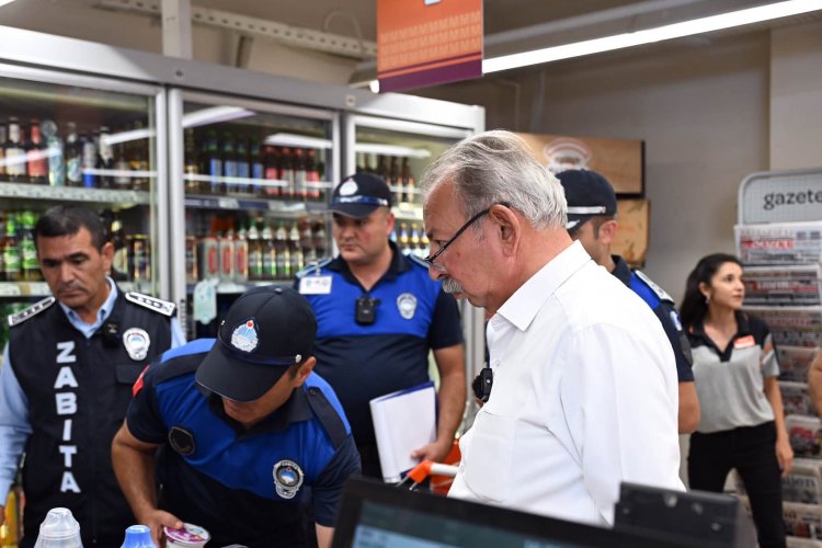 Salihli’de Marketlere Sıkı Denetim