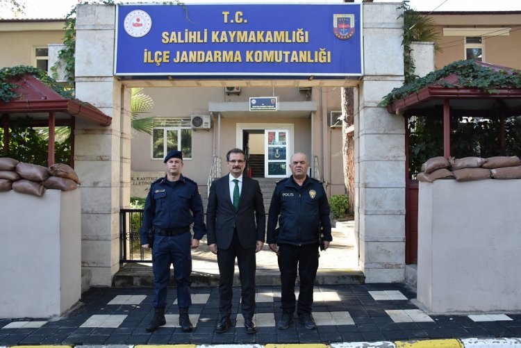 Kaymakam Güldoğan’dan İlçe Jandarma Komutanlığı’na Ziyaret